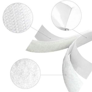 Double Face Scratch 10 Pièces Double Face, Ruban Adhésif Double Face, Bande Agrippantes Adhésives Extra Fort Rectangle Adhésif D - Bricolage Scratch Autocollant