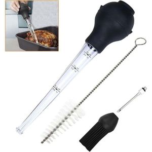 Poire à Sauce Ou Jus En Silicone Cuisy (Westmark) - Rouge, Noir, Gris, Vert - Neuf, Ustensile Cuisine Pratique