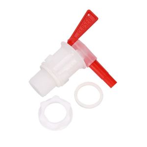 Robinet de bi/ère 3//8en plastique blanc robinet de seau /à bi/ère pour le brassage de bi/ère /à la maison