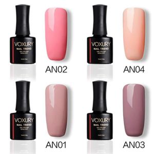 Rosalind Voxury Série 10ml 4pcs Lot Vernis à Ongles Vernis Soak Off Vernis à Ongles Semi Vernis Vernis Gel Permanent