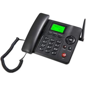 Téléphone fixe Téléphone De Bureau GSM Sans Fil, Quadband, Carte 