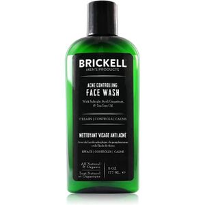 DÉMAQUILLANT NETTOYANT Peaux À Problèmes - Brickell Men's Nettoyant Visage Anti-acné Hommes Naturel Biologique Nettoyer Peau Éliminer L'acné Élimine