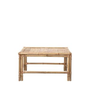 TABLE BASSE JARDIN  Table basse en bambou - BLOOMINGVILLE - Sole - Exotique - Rectangulaire - Marron