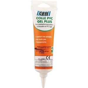 COLLE - PATE FIXATION Colle PVC Gel plus - 125 mL