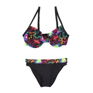 Maillot de bain femme 2 pieces taille haute separable Cdiscount