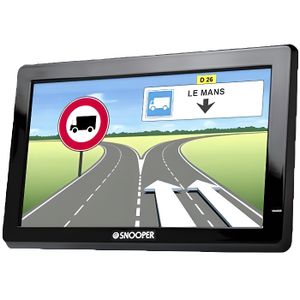 GPS Voiture 7 Pouces – Cartes UK & Europe, Mises à Jour Gratuites à Vie, Alertes Radar, Guidage Vocal