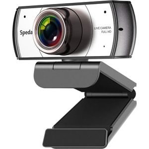 WEBCAM Spedal Webcam Grand Angle Vue à 120°, Caméra Strea