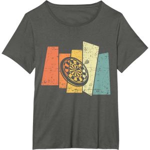 JEU DE FLÉCHETTE T-shirt rétro vintage de fléchettes[f4509]
