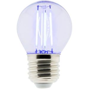 AMPOULE - LED Ampoule Led décorative à filament bleue 3W E27 sph