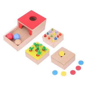 ASSEMBLAGE CONSTRUCTION Kit de jeu en bois - VGEBY - Boîte de permanence d