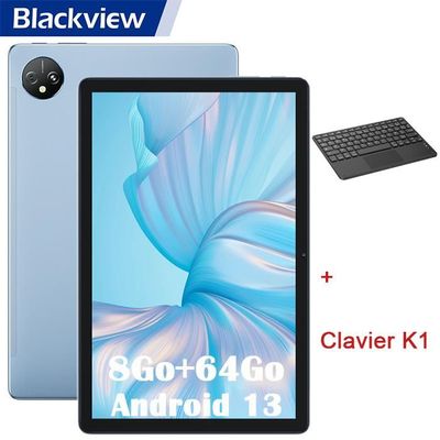 Blackview Tab 18 Tablette Tactile 11.97 Android 13 24 Go + 256 Go-SD 1 To  8800mAh Tablette PC Avec Stylet et Clavier - Bleu - Cdiscount Informatique