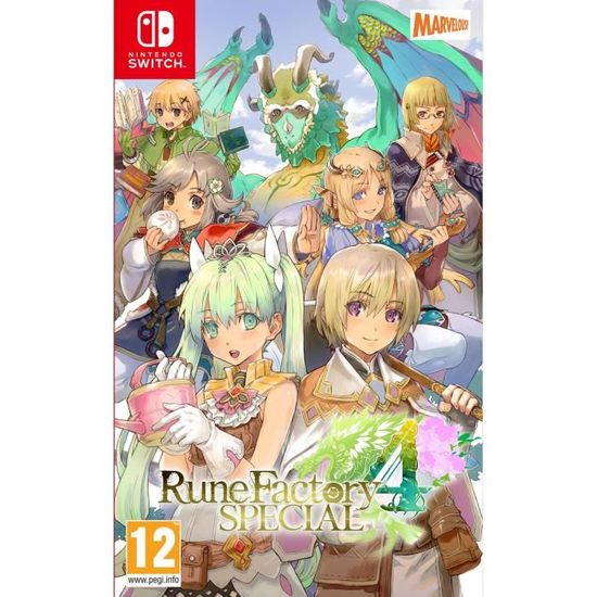 Rune Factory 4 Special Jeu Nintendo Switch