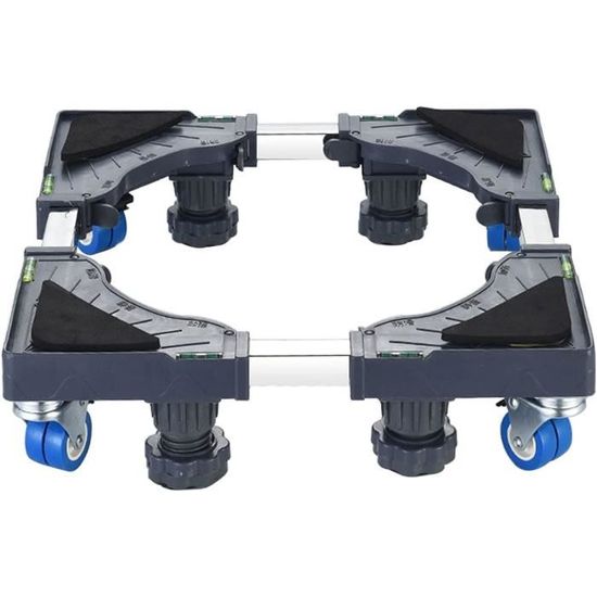 Table Roulante Pour Réfrigérateur Mini - 54x50x45,7 Cm - Panier De Rangement - Charge 90 Kg - Roues