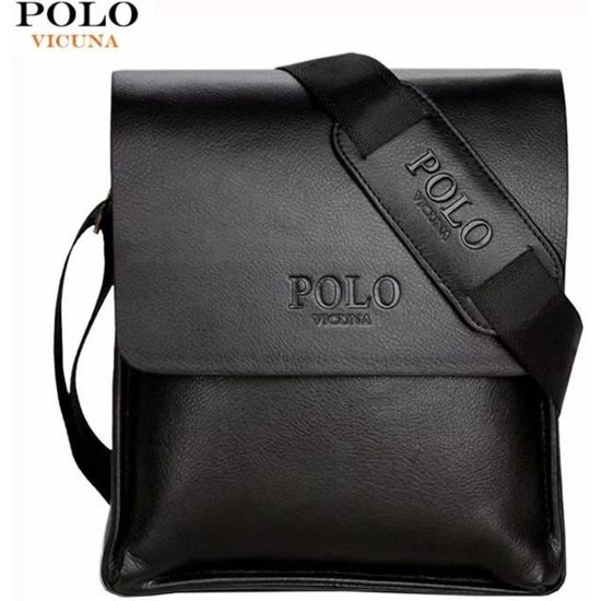 POLO Sacoche pour Homme en Cuir Cdiscount Bagagerie