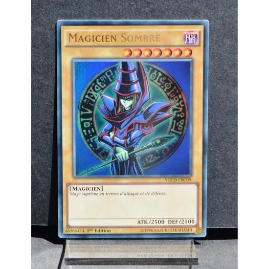 YU-Gi-Oh ! Lot 100 Cartes Françaises + 1 Magicien Sombre + Cartes Brillantes + Protection Heartforcards®