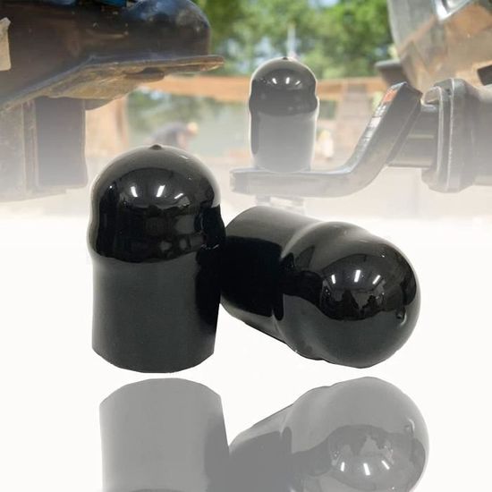 Cache Boule D'attelage Décoratif - Protection Anti-poussière Pour Remorque, Pick-up, 4x4 - Polypropylène