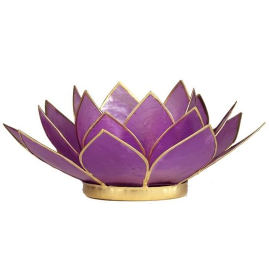 Azulejo Flor De Lotus Lilas Simbolo De Protecao De Bela Mandala Colab55
