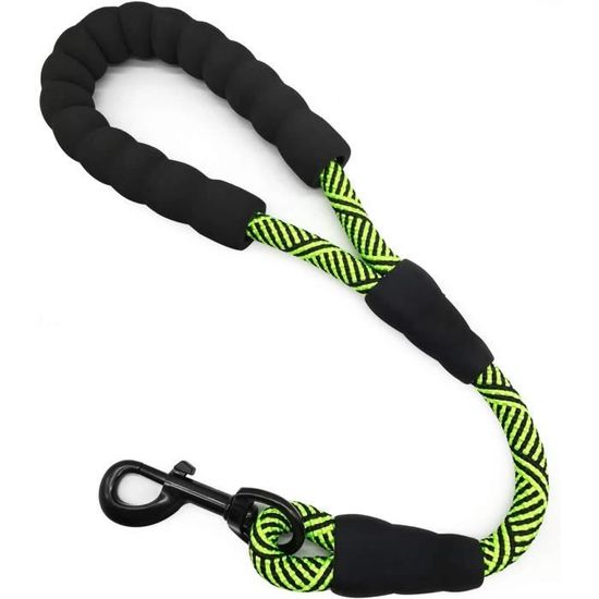 Bolt Laisse Courte Pour Chien 52 Cm Avec Clip En Métal Et Rembourrage