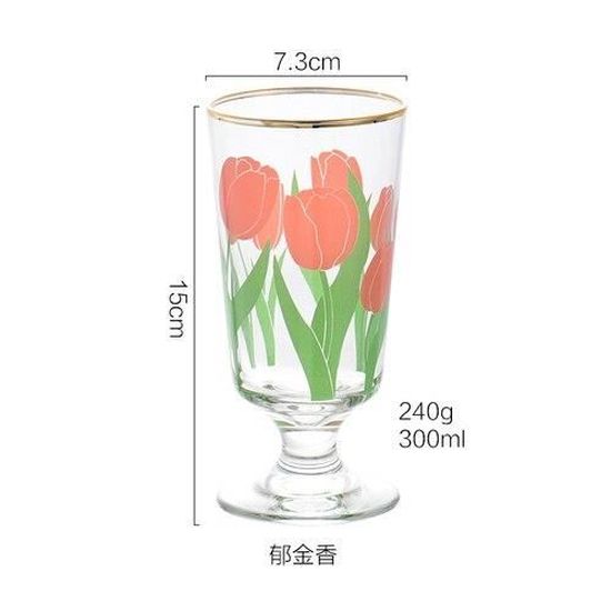 Verre à Cocktail Ciieeo - Forme Cerf Noir - 10,4x15cm - Verre Et Fer - Pour Jus, Cocktail, Bière...