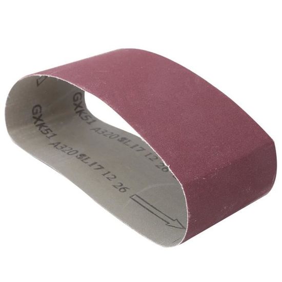 Bandes abrasives en oxyde d'aluminium pour acier non allié acier inoxydable métaux non ferreux