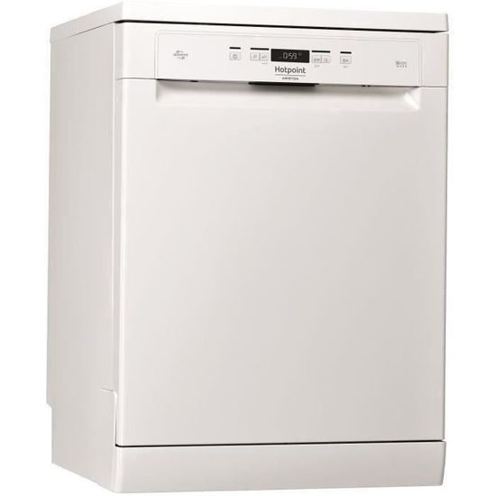 Lave-vaisselle pose libre HOTPOINT HFO3T222WG - 14 couverts - Largeur 60 cm - Classe A++ - 42 dB - Blanc