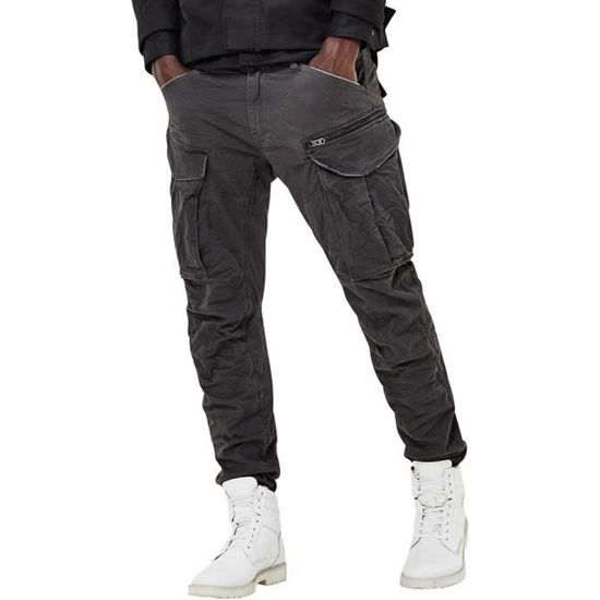 Pantalon g star noir homme top