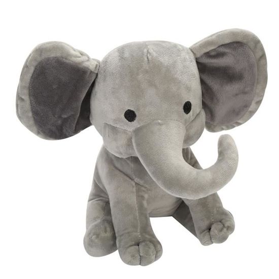 1PC adorable éléphant plus jouet doux huggable peluche bébé peluche jouet en peluche pour bébés garçons (9 ") bien vendre