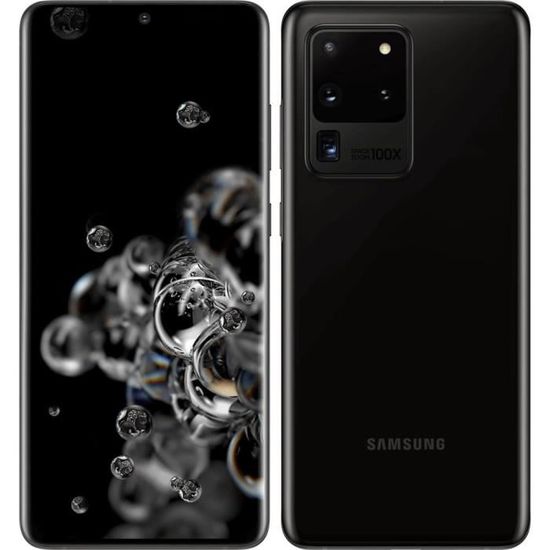 SAMSUNG Galaxy S20 Ultra 128 Go 5G Noir - Reconditionné - Très bon état