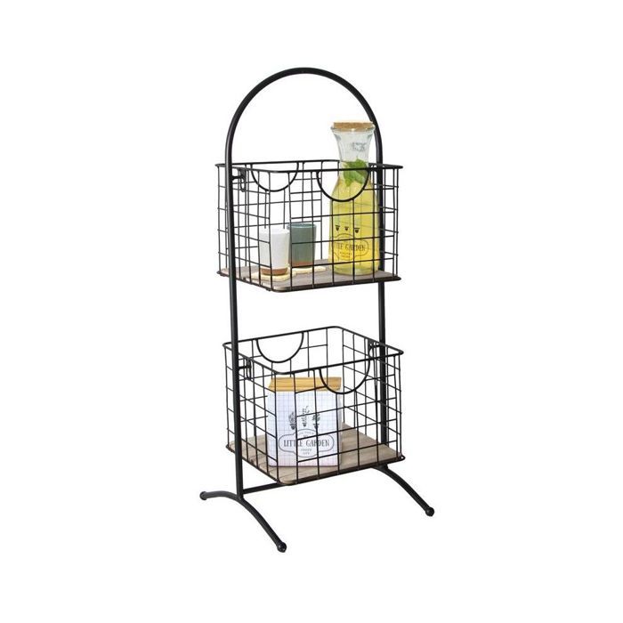 Desserte 2 paniers - H 80 cm 81 cm