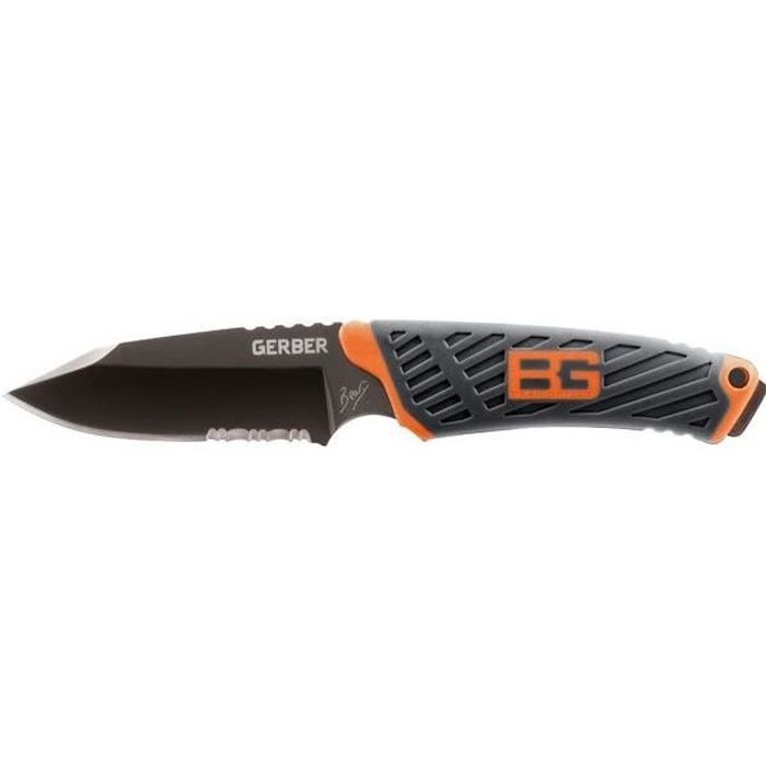 Bear Grylls Couteau Compact Fixed Blade Knife Couteau de survie