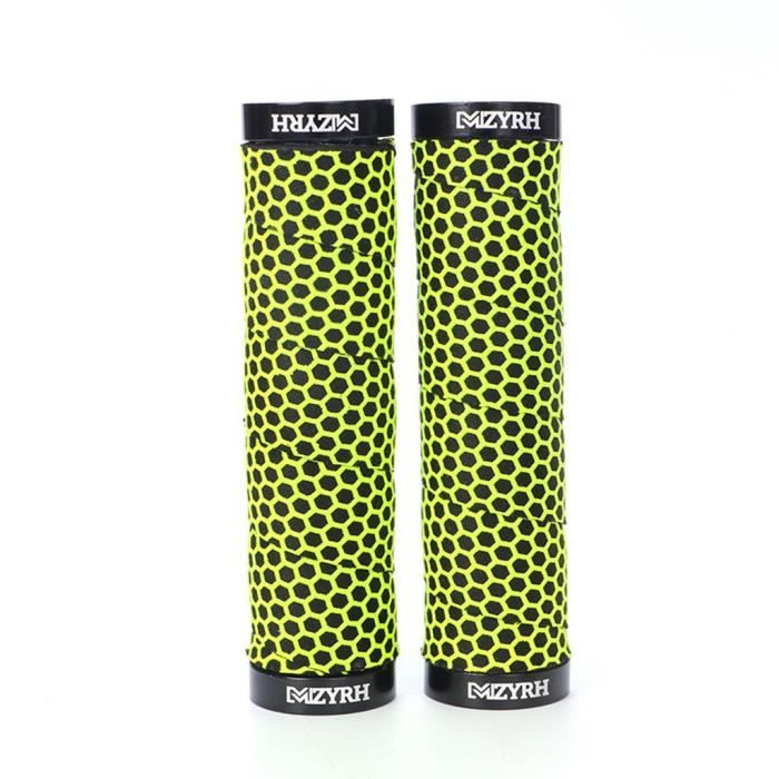 Accessoires Vélo-Décoration Vélo Vélo de montagne Vélo Vélo VTT Guidon Poignées Caoutchouc Antidérapant Poignée Poignée