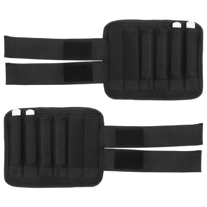 2pcs protège-cheville sangle de jambe réglable pour l'entraînement BANC DE MUSCULATION