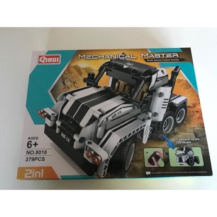 R/C 8018 vehicule TELECOMMANDE a CONSTRUIRE 379 pcs