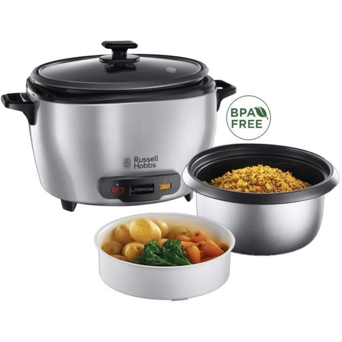 YAOURTIERE - FROMAGERE Russell Hobbs Cuiseur Riz et Cuiseur Vapeur 5L 700W 2357056 Maxicook81