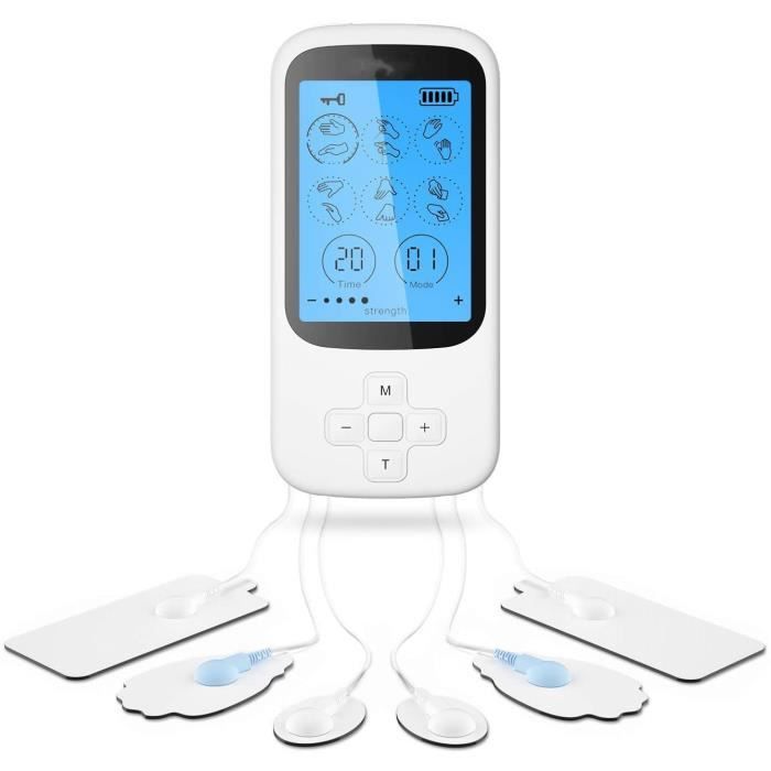 Stimulateur Musculaire, Masseur Electrique, Musculation Abdominaux, Electrode, Electrostimulateur Musculaire Fessier, Electrotherapi