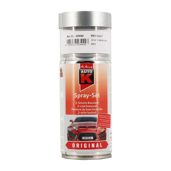 B64 GRIS SIDERAL MET (Bombe Peinture 150 ml). P...
