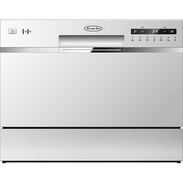 Brandy Best SILVER6D Lave-vaisselle compact 6 couverts silver