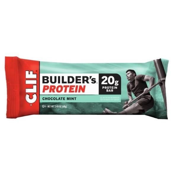 Barre Clif Builder Chocolate/Mint - vert/rouge - TU