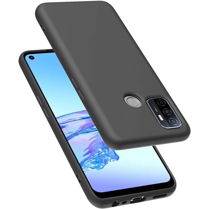 Coque Silicone TPU Couleur Noir Pour Oppo A53 / A53S Little Boutik Couleur :