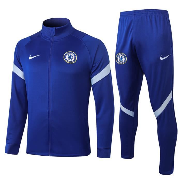 Ensemble Survêtement Tottenham Hotspur - Maillot de Foot Enfants Homme 2020-21 Ensemble Survêtement Jogging Vêtements de Football
