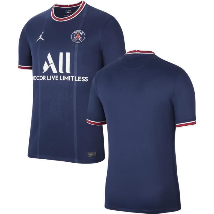 Survêtement de Foot Homme 2021 2022 Nouveau Maillot de Football Pas Cher Manche Courte Bleu