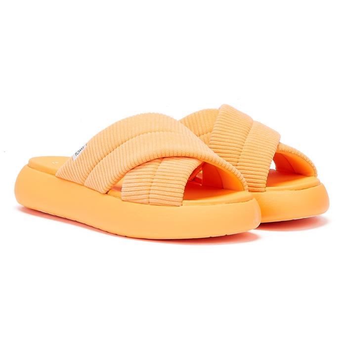 TOMS Alpargata Mallow Crossover Claquettes Orange Femme - EU 38.5