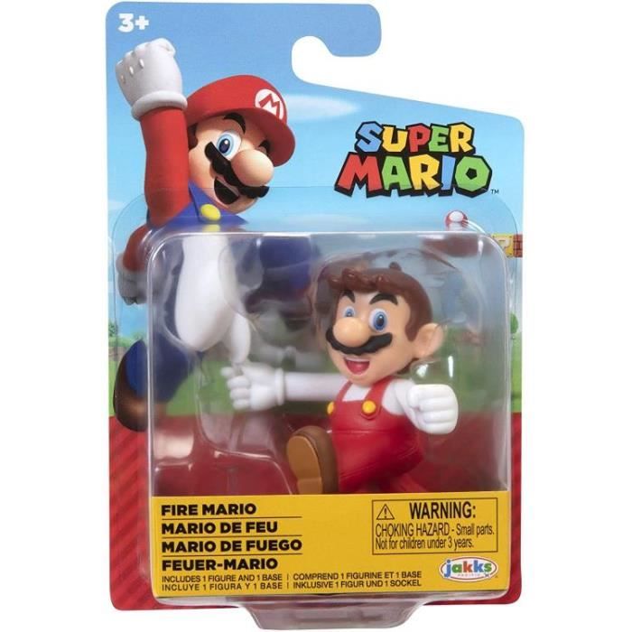 Nintendo - Super Mario Figurine Mario de Feu Edition Limitée 6.5 cm