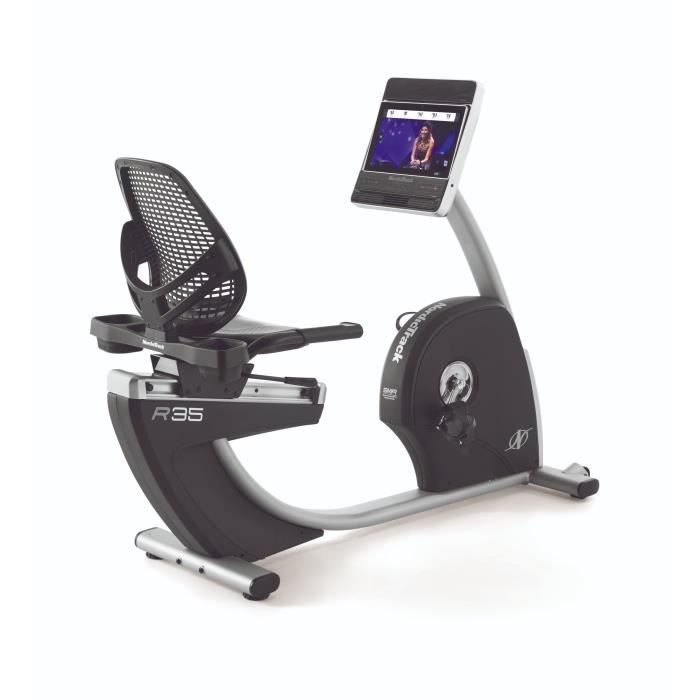 NORDICTRACK - Vélo d'appartement semi-allongé R35 connecté iFIT/ 26 niveaux de résistance - Noir
