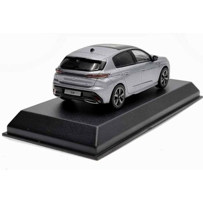 Peugeot 308 GT 2021 Gris Artense Voiture de Collection NOREV 1/43