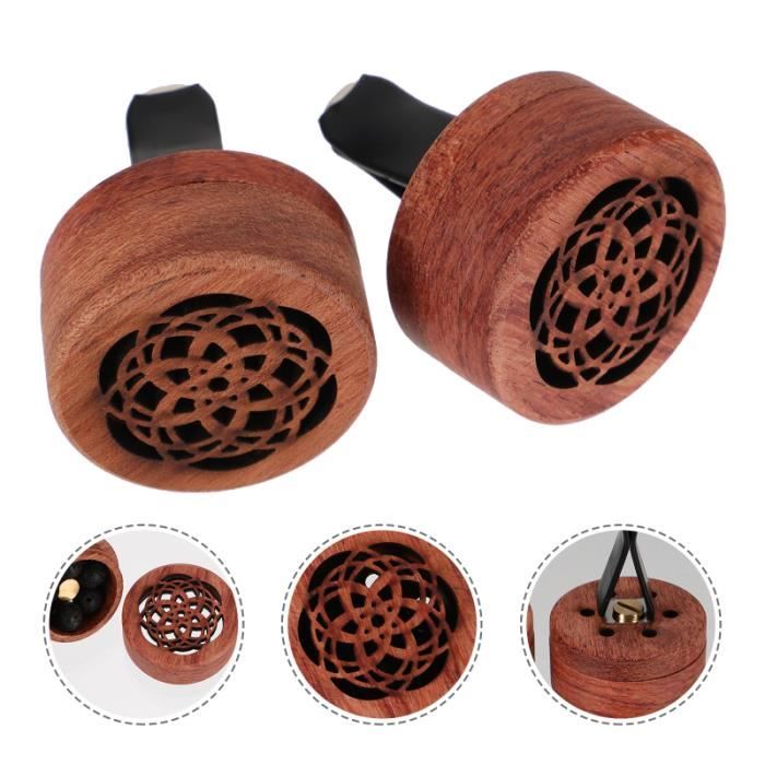 1pc aroma en bois diffuseur de voiture Encens en de parfum de desodorisant auto - parfum auto confort conducteur passager