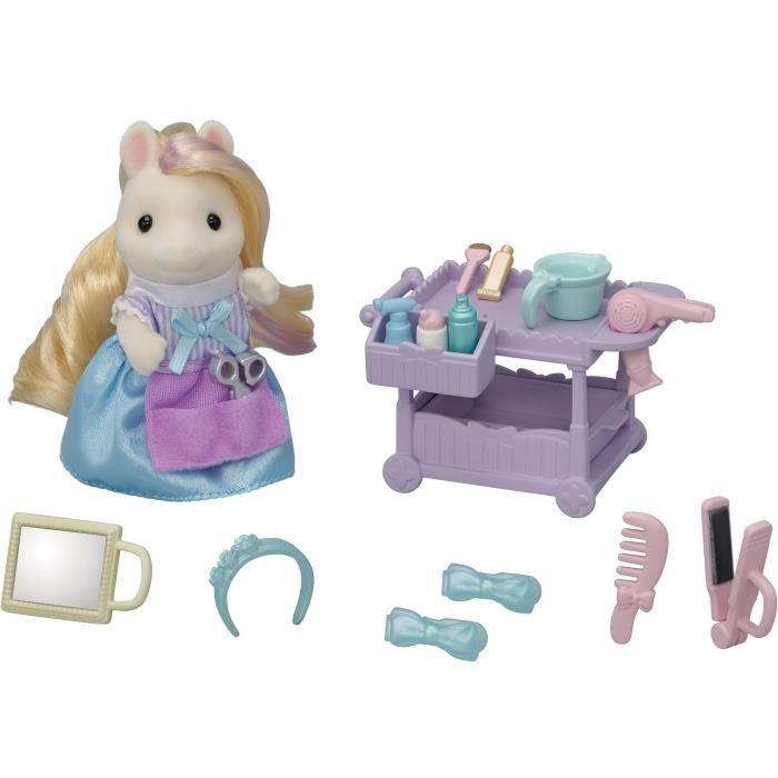 SYLVANIAN FAMILIES - La maman poney et son kit de coiffure