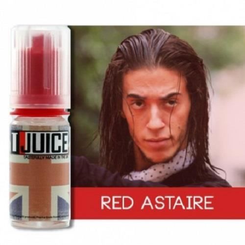 Lot de 10 E-liquides Red Astaire TJuice 12 mg / 10ml