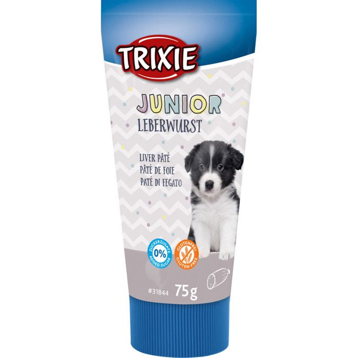 Junior Pâté de foie. tube de 75 g.pour chiots.-Trixie 3,000000