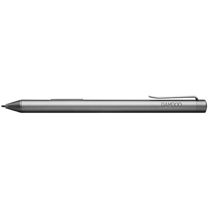 WACOM Stylet Bamboo Ink Plus - Sans fil - Bluetooth - Gris